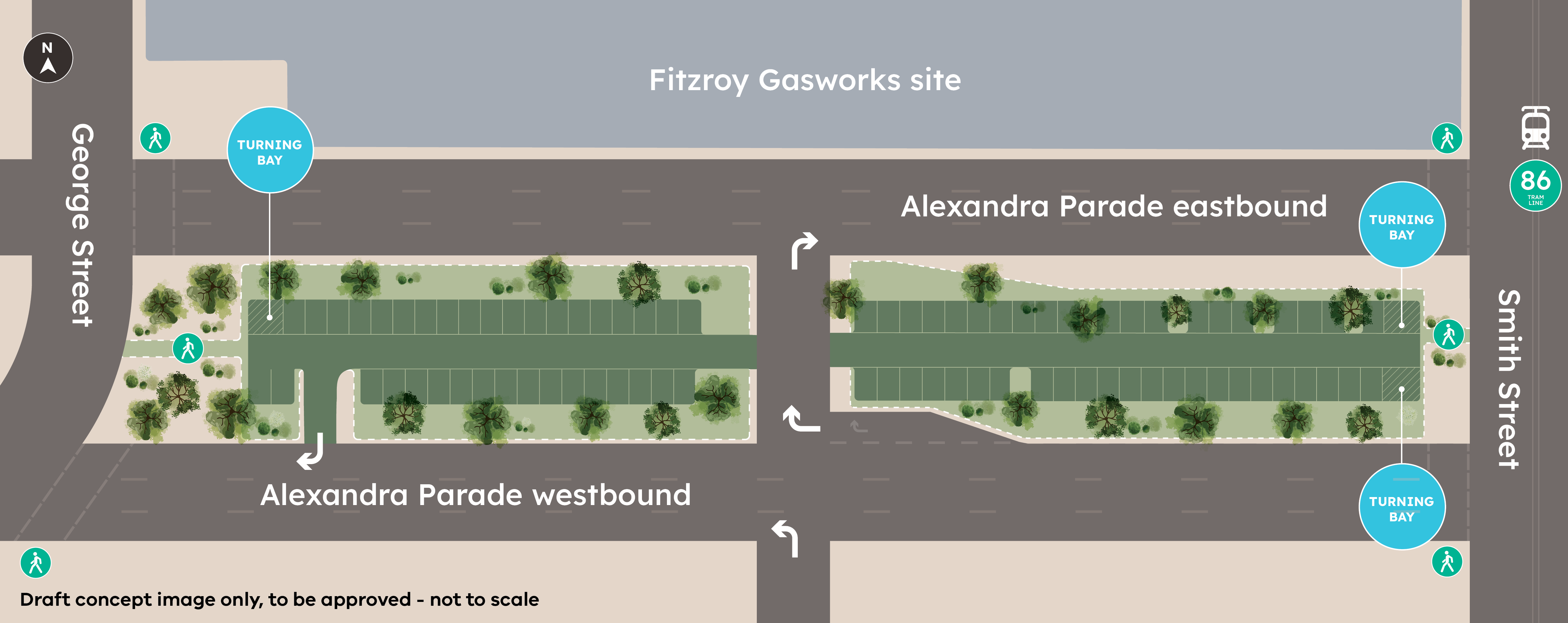 Fitzroy Gasworks Car park proposal image - form